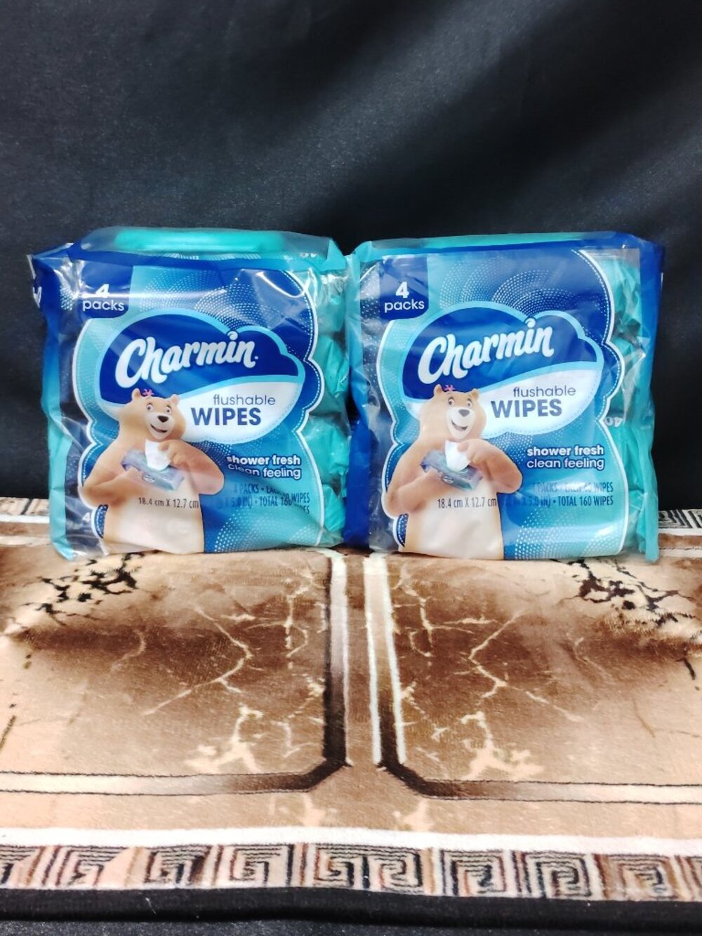 Charmin Flushable Wipes, 8 Packs, 40 Wipes Per Pack